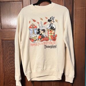 Disney Cream Disneyland Resort Pullover